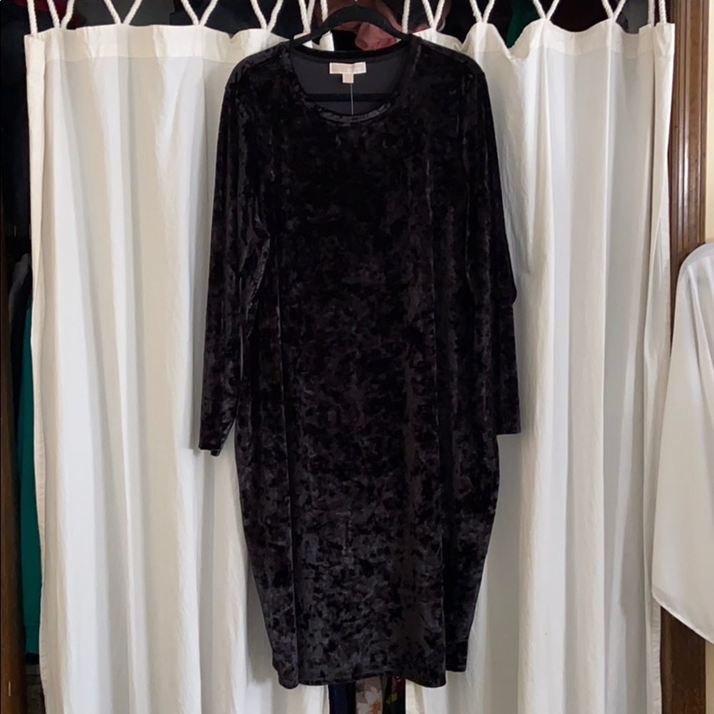 NWT MICHAEL MICHAEL KORS VELVET DRESS